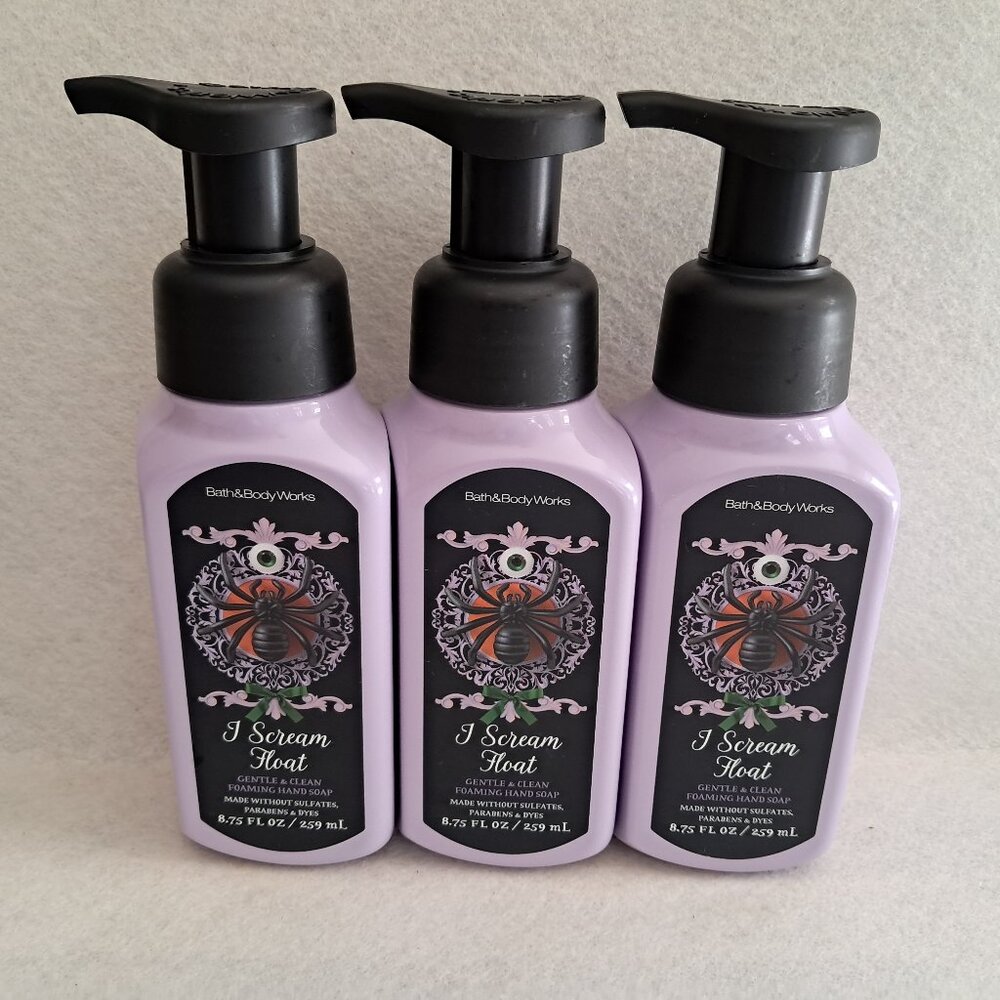 3x Bath & Body Works I SCREAM FLOAT Gentle Foaming Hand Soap 8.75 oz NEW